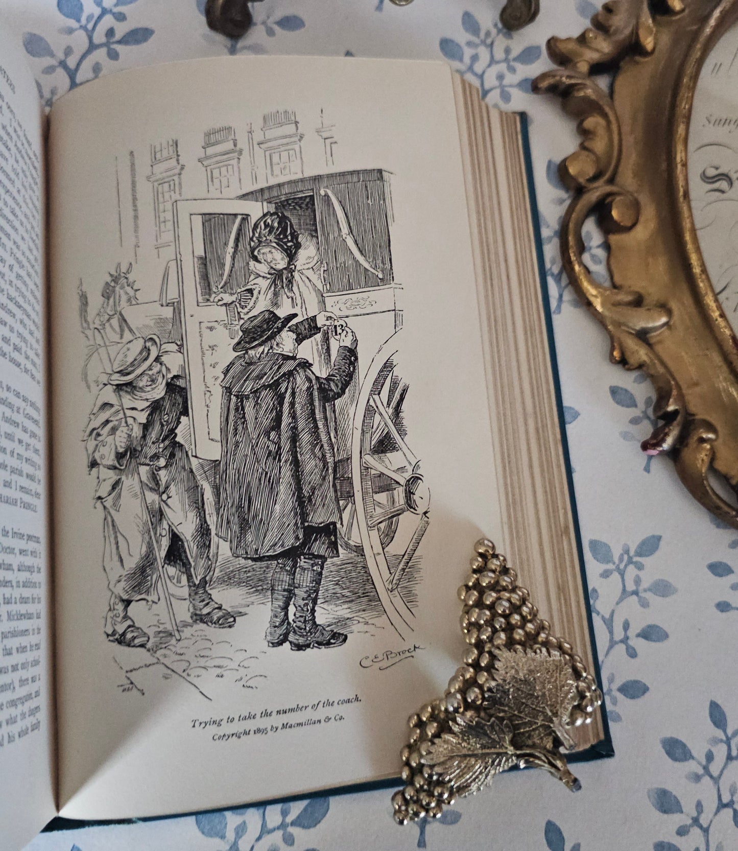 1896 Two Novels by John Galt - Brock Illustrations and Turbayne Covers