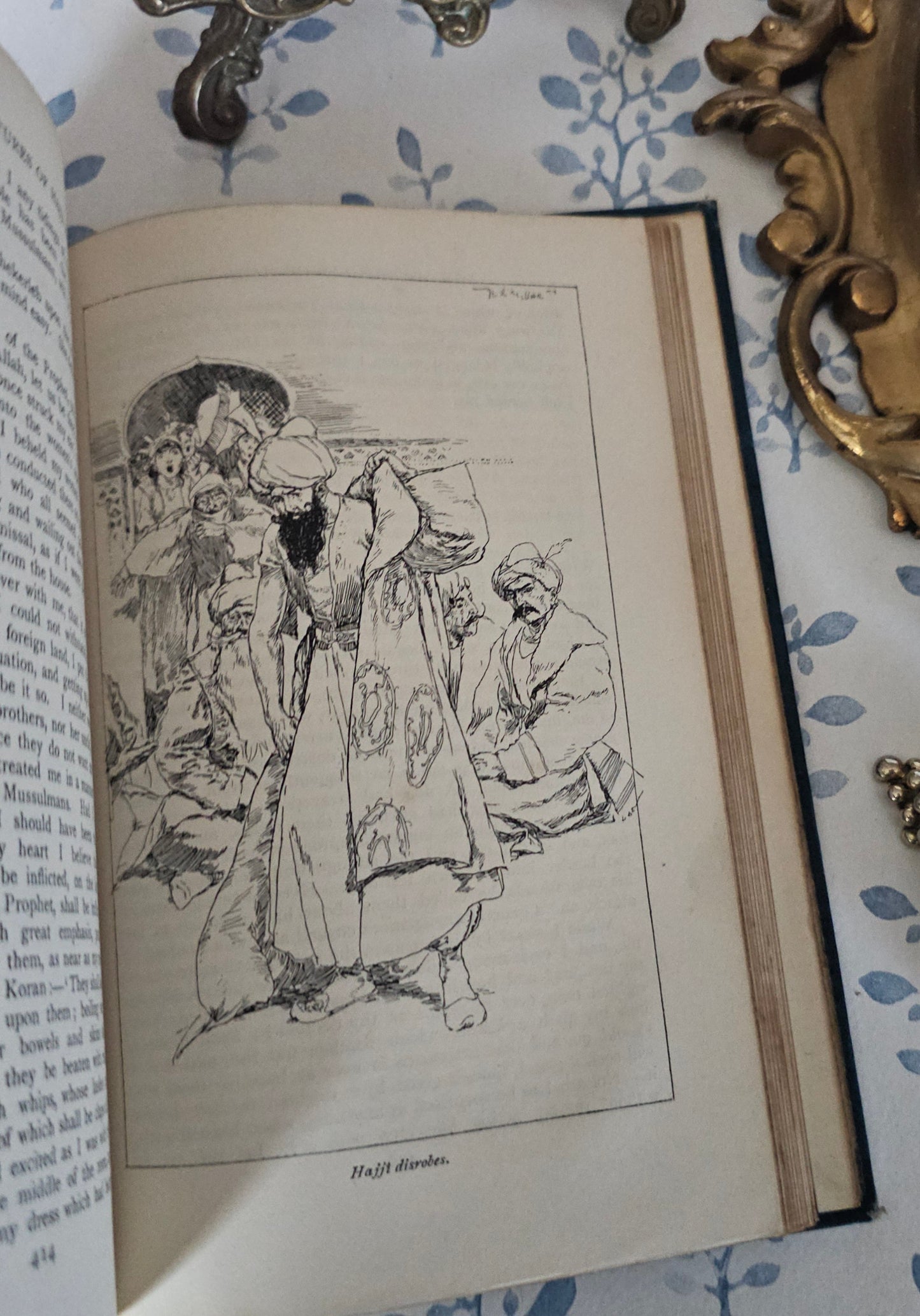 1895 Adventures of Hajji Baba - Illustrated and Turbayne Covers