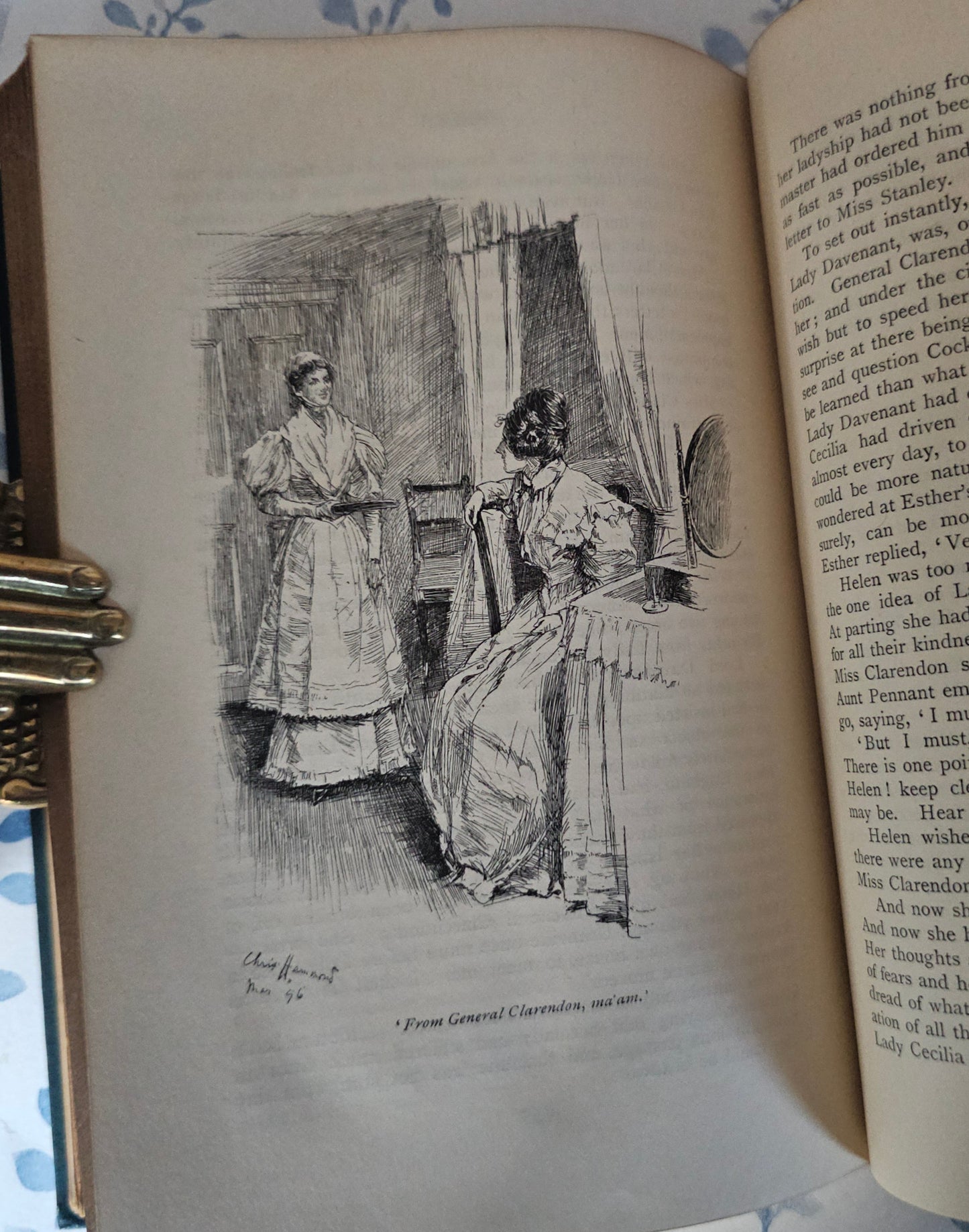 1896 "Helen" by Maria Edgeworth: Antique Turbayne Covers, Illustrated