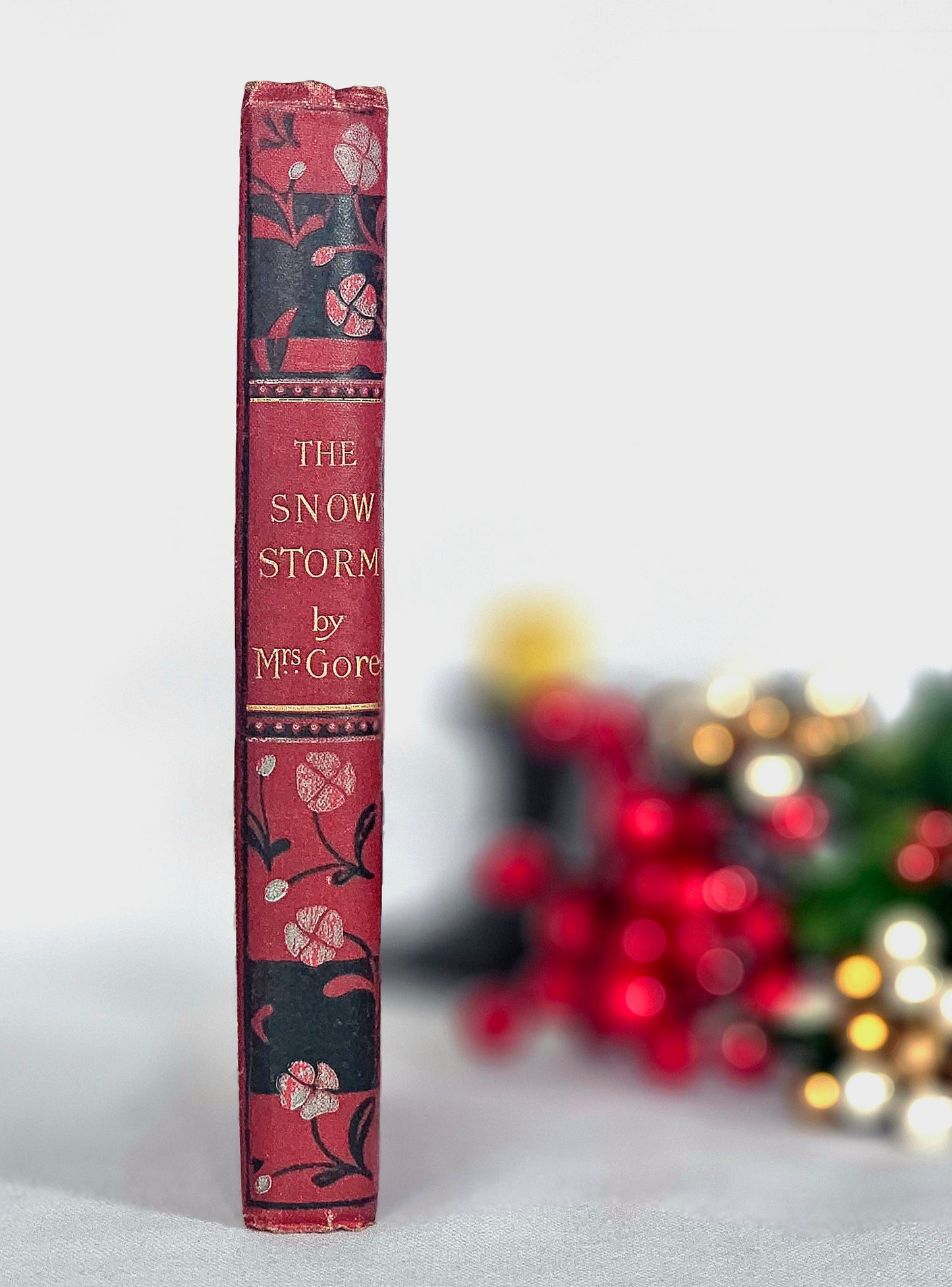 1898 Antique Christmas Book: The Snow Storm by Mrs Gore