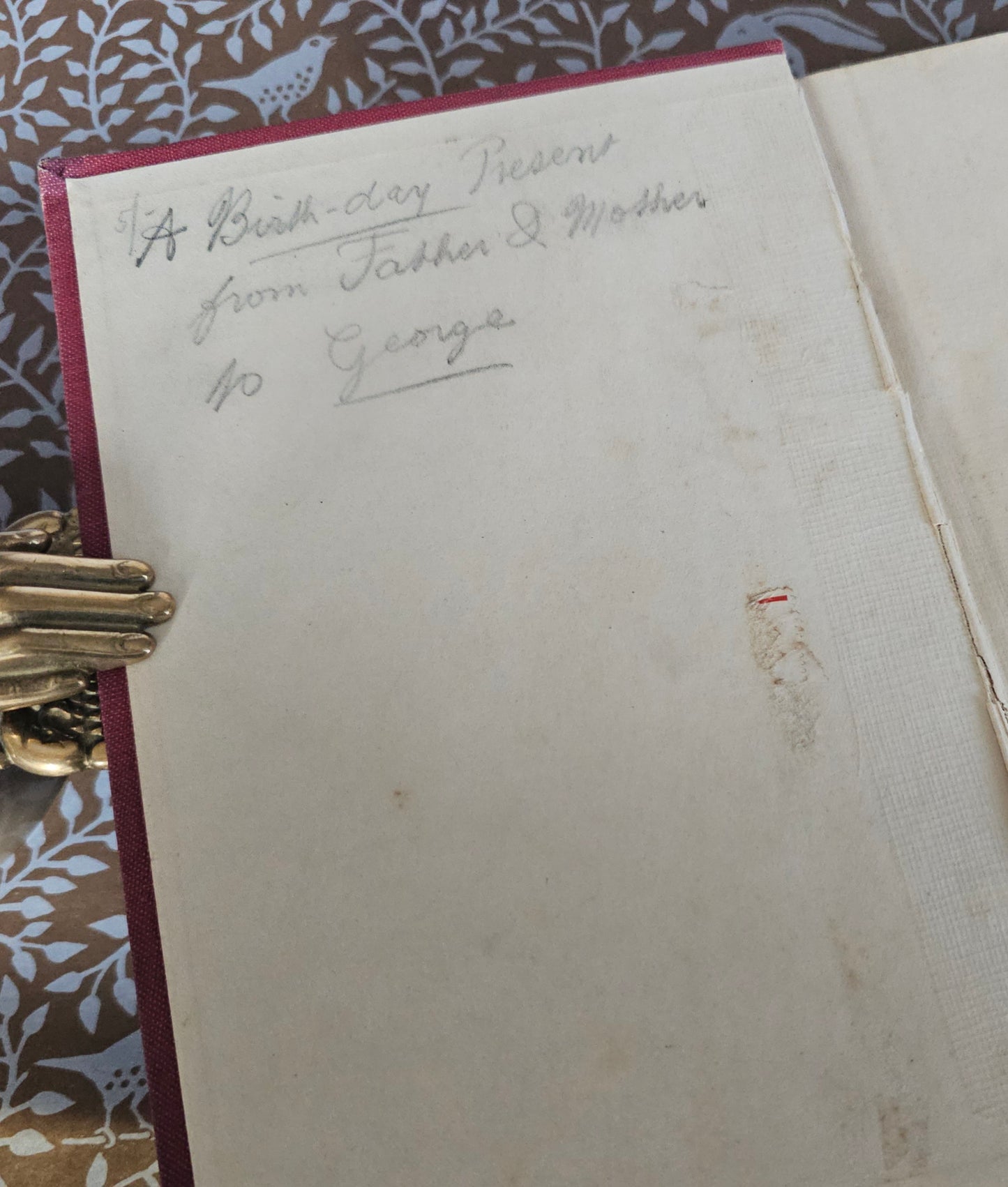 1880s Fairy Tales & Household Stories by Hans Andersen / Antique Illustrated Decorative Book