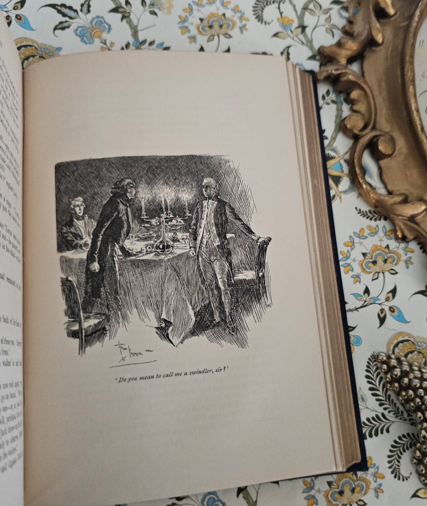 1896 "Mr Midshipman Easy" Antique Book: Turbayne Covers, Illustrated