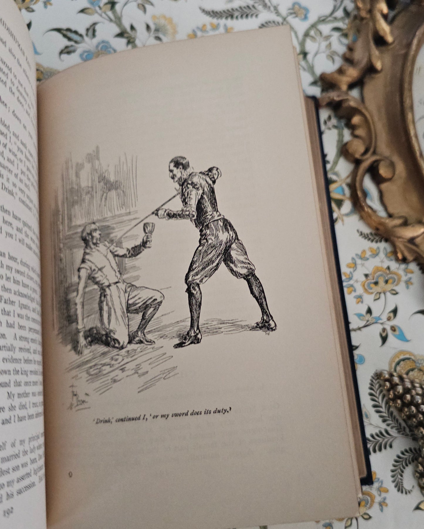 1896 "Mr Midshipman Easy" Antique Book: Turbayne Covers, Illustrated