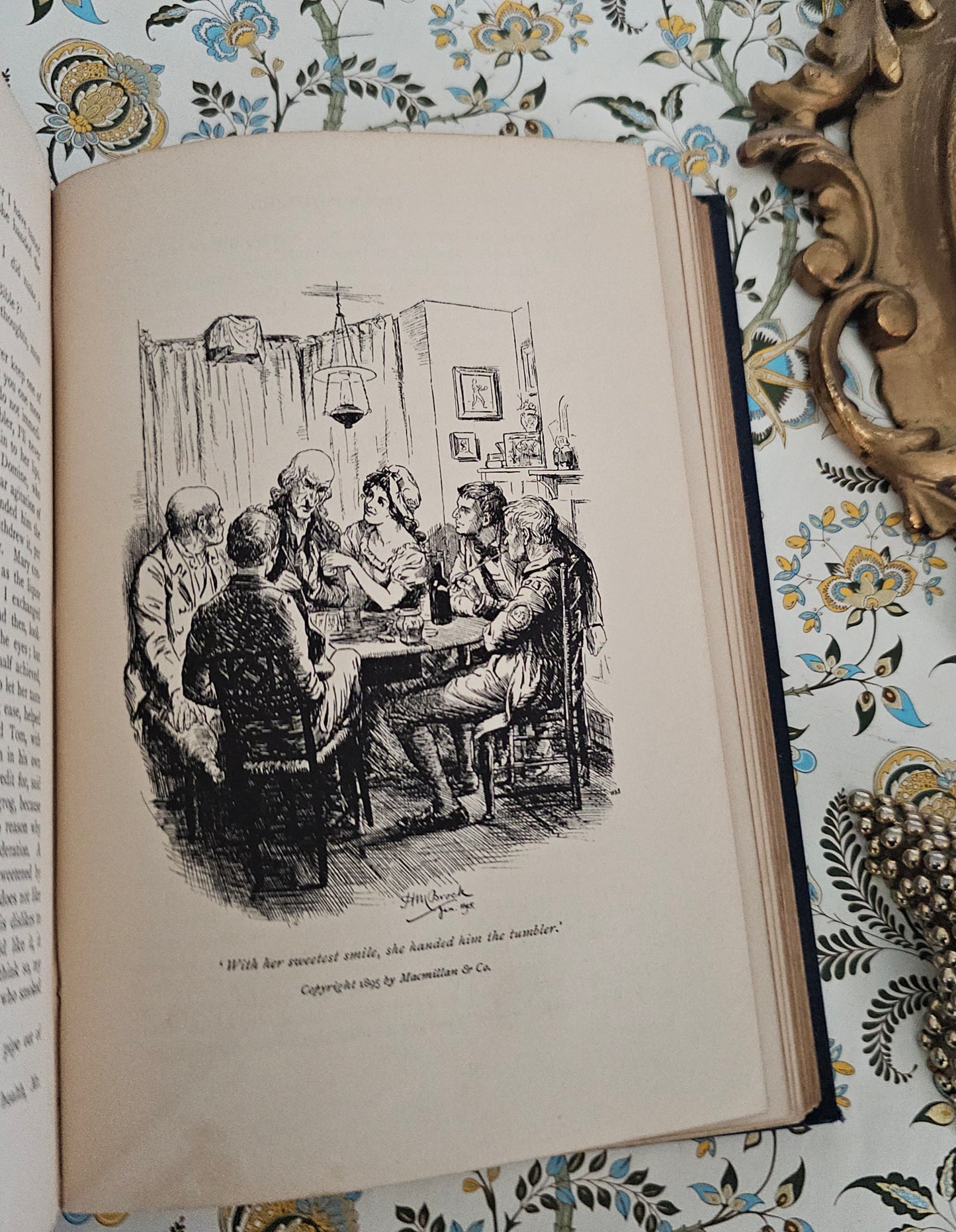 1895 "Jacob Faithful" Antique Book: Turbayne Covers, Illustrated, Presentation Copy