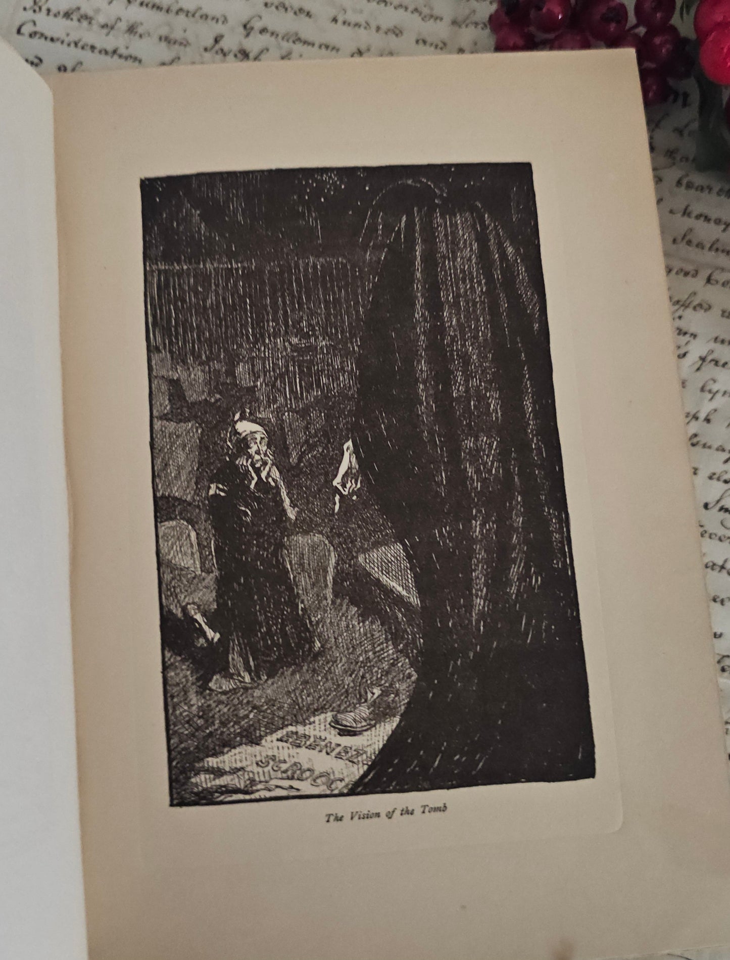 1904 Christmas Books by Charles Dickens: Art Nouveau Decorated Boards, Illustrated