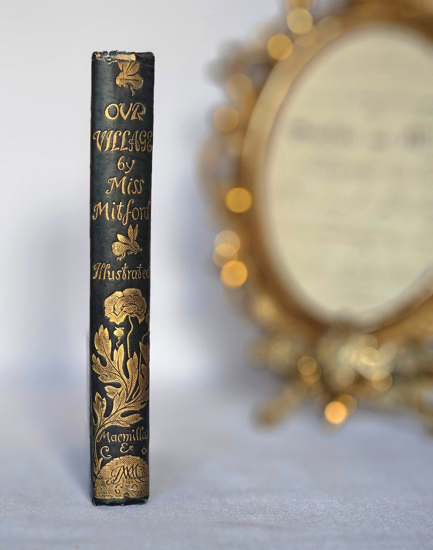 1893 Our Village by Miss Mitford: Illustrated Antique Edition