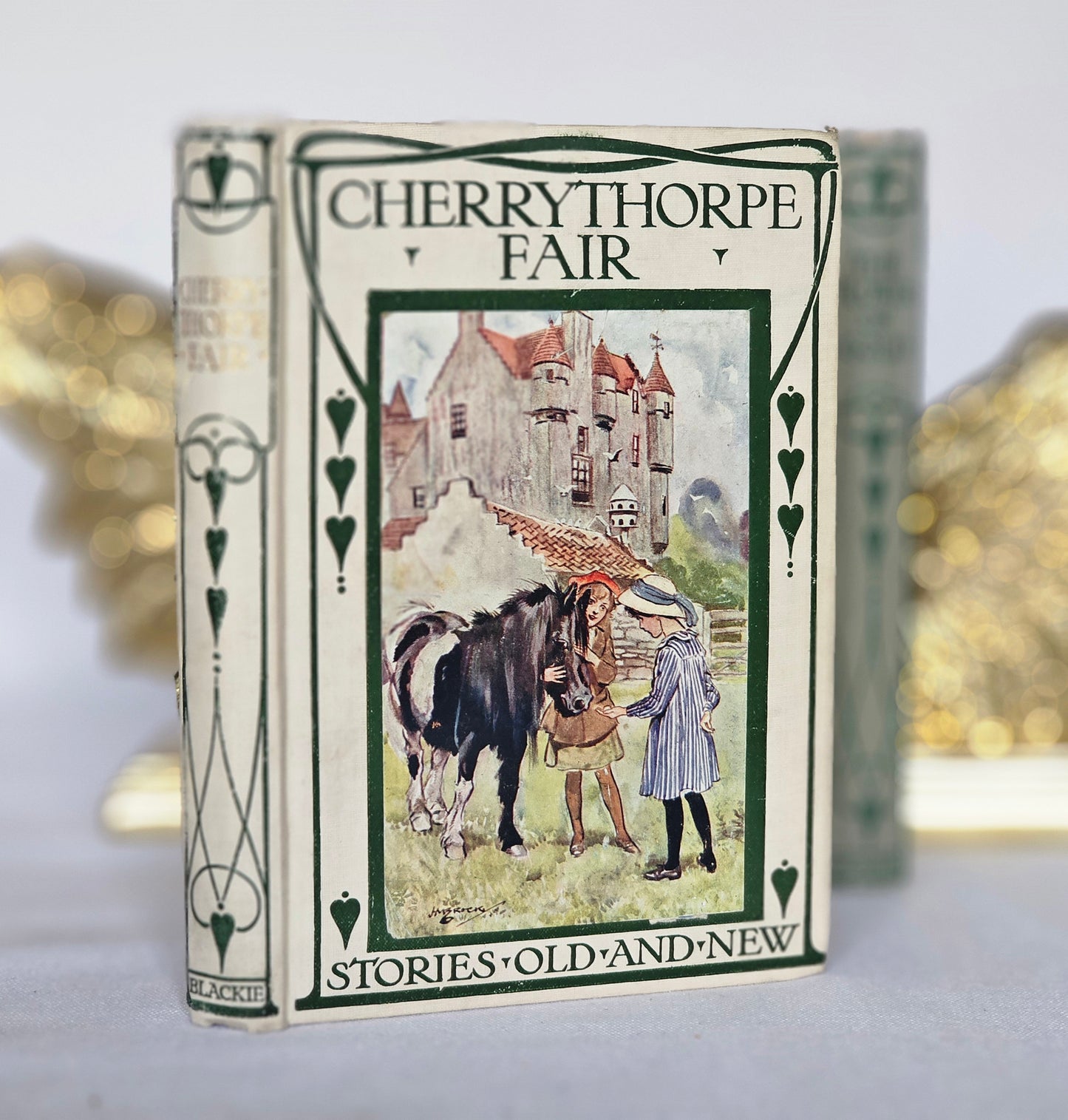 1910s Antique Book Set - Fairy Tales and Stories - Colour Illustrations - Six Books