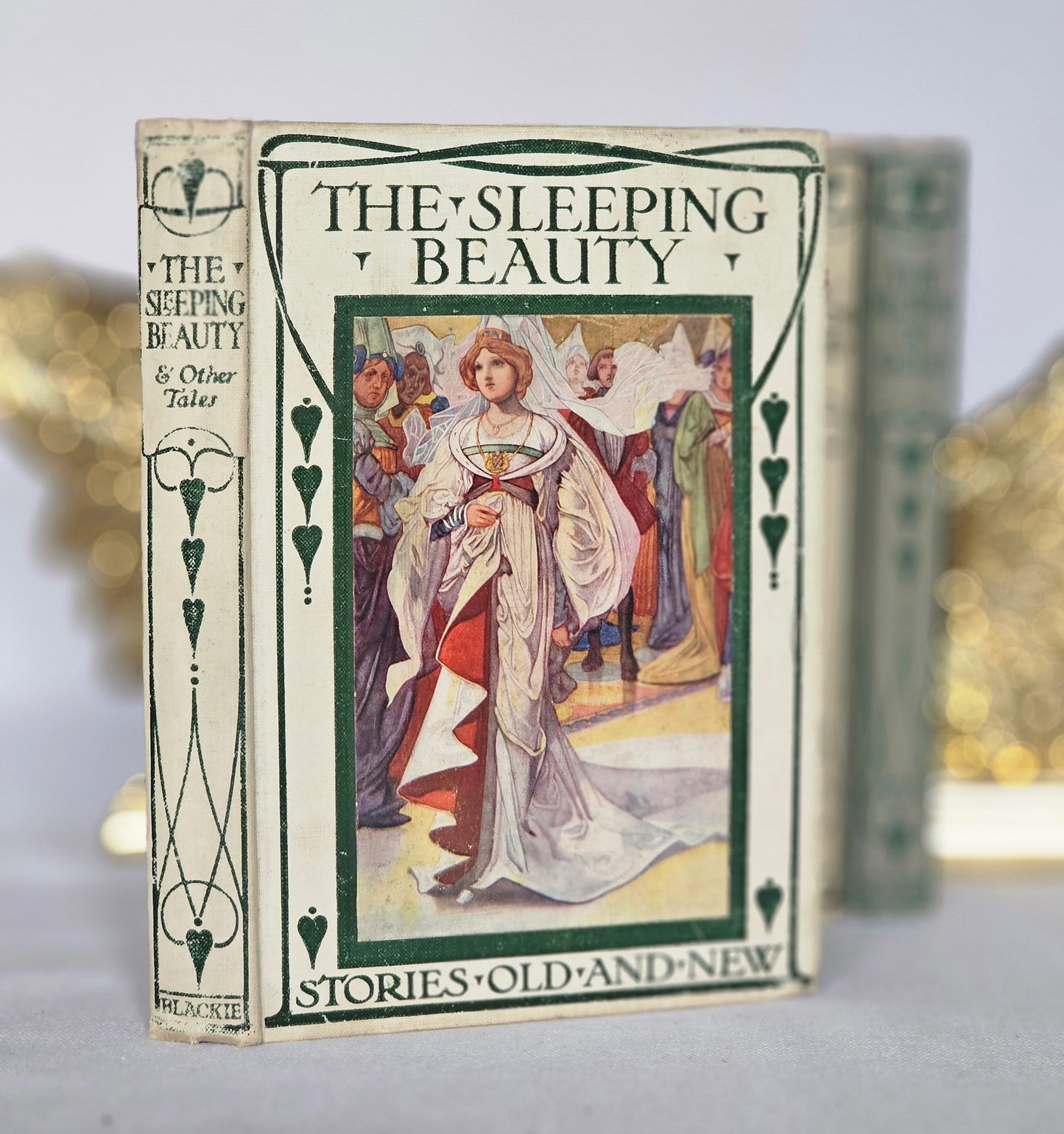 1910s Antique Book Set - Fairy Tales and Stories - Colour Illustrations - Six Books