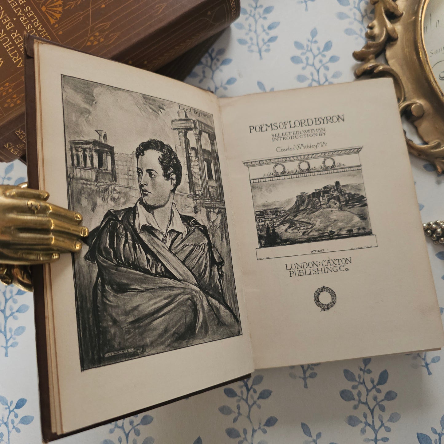 1906 Antique Poetry Collection in Eight Volumes : Illustrated