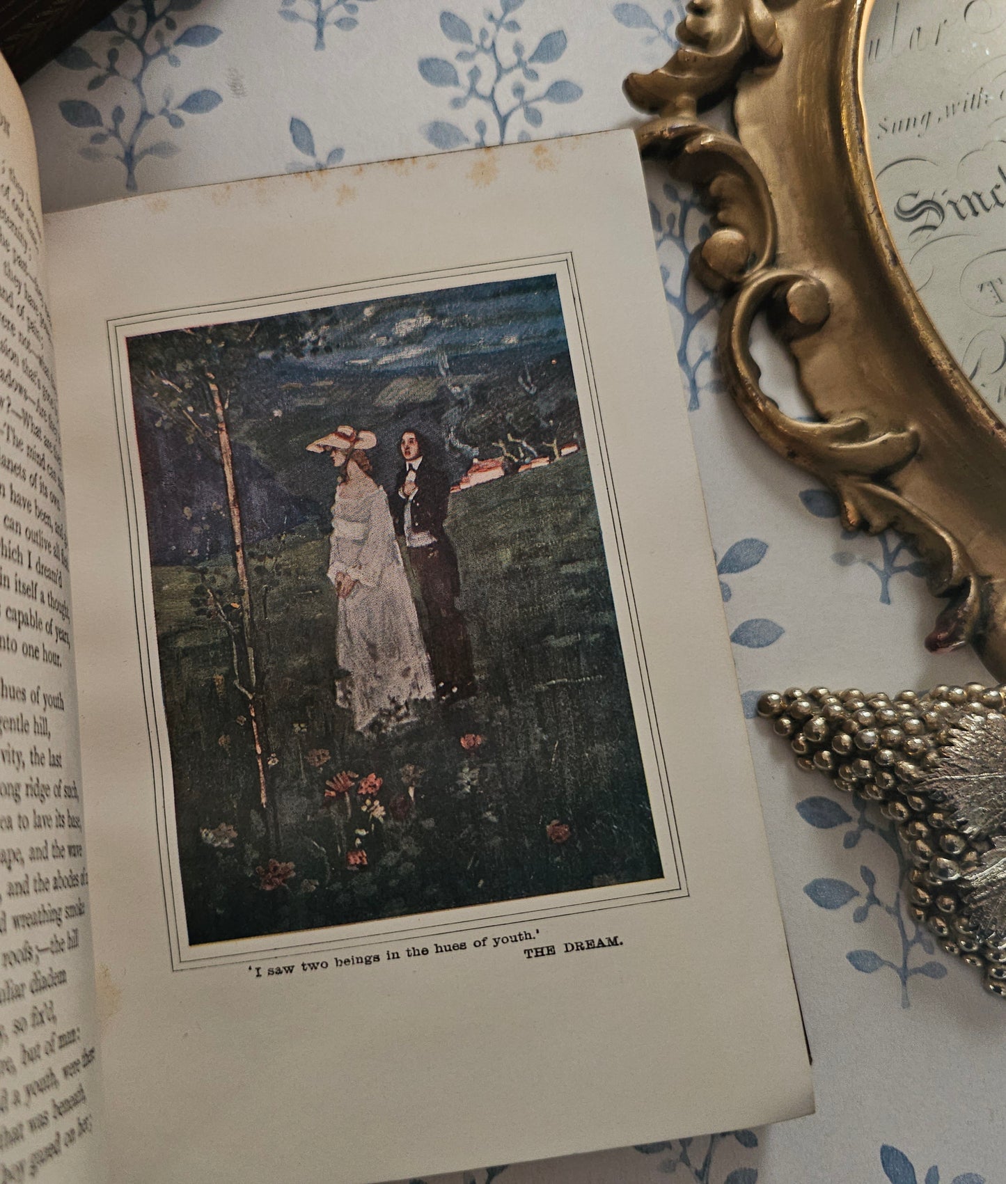 1906 Antique Poetry Collection in Eight Volumes : Illustrated