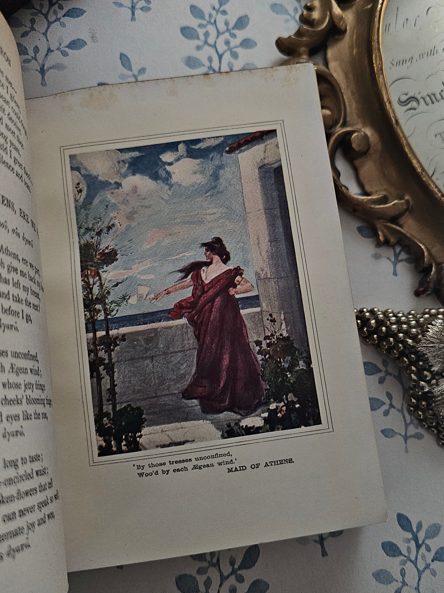 1906 Antique Poetry Collection in Eight Volumes : Illustrated