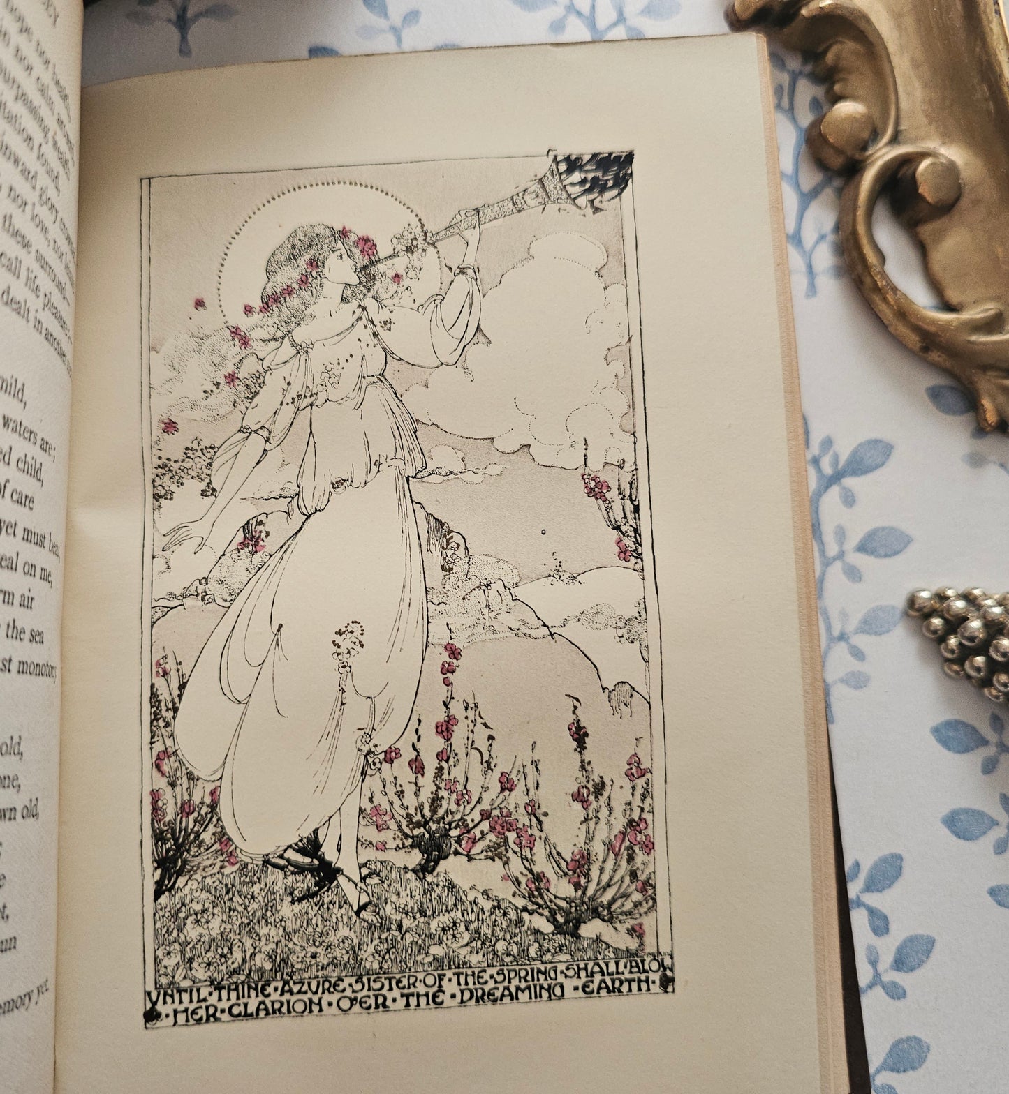 1906 Antique Poetry Collection in Eight Volumes : Illustrated