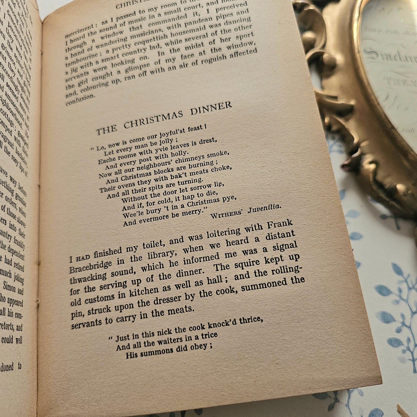 1890s The Sketch Book of Geoffrey Crayon by Washington Irving - Illustrated Antique Book