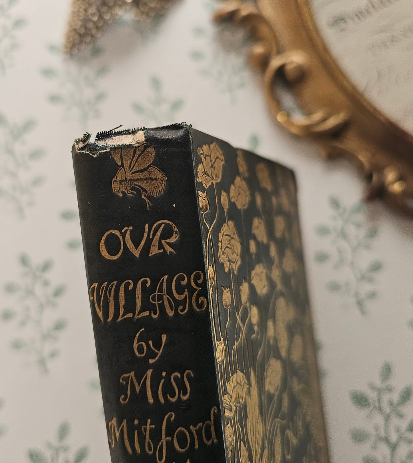 1893 Our Village by Miss Mitford: Illustrated Antique Edition