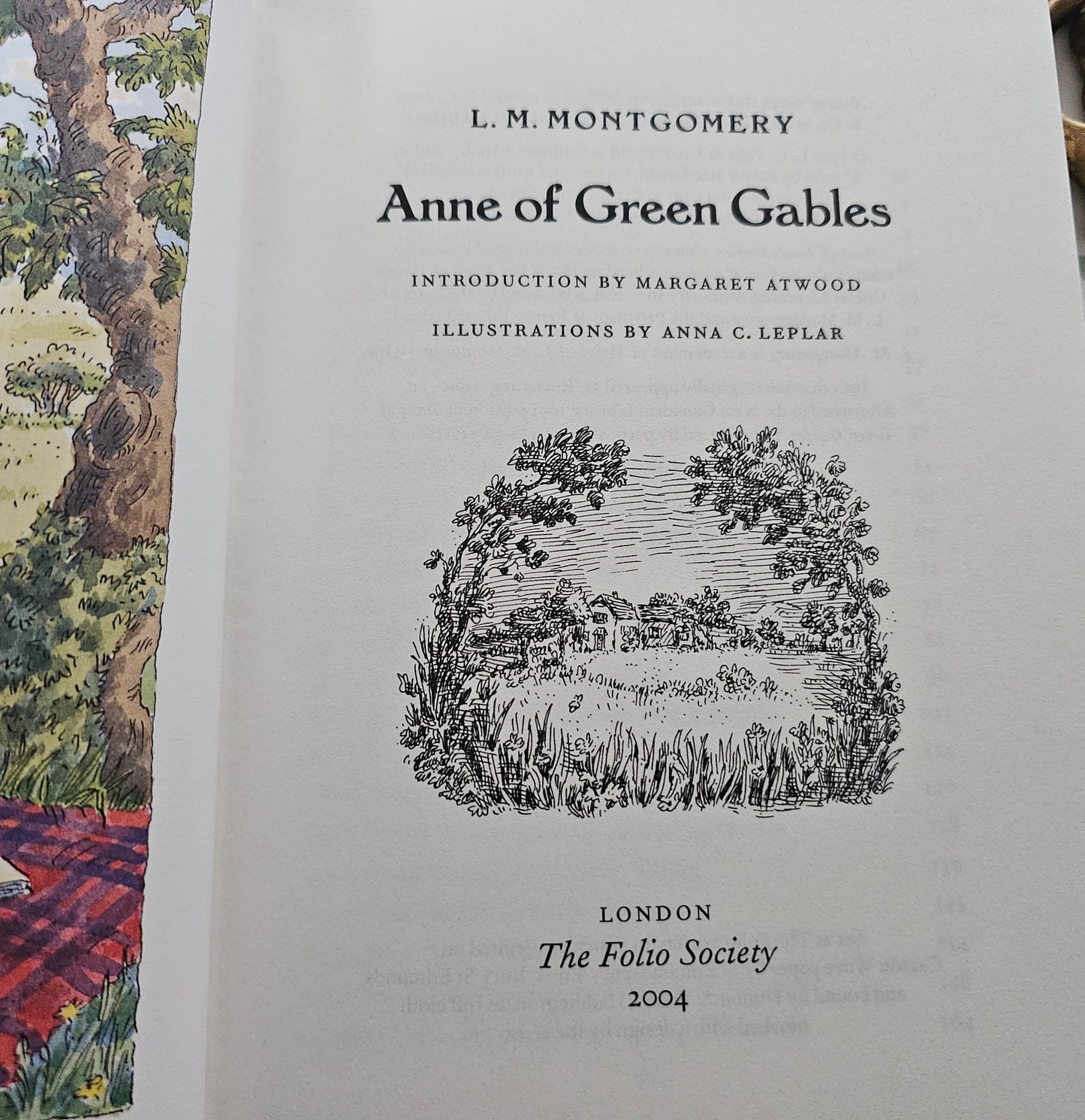 2004 Anne of Green Gables by L.M. Montgomery - Illustrated Deluxe Edition in Slipcase