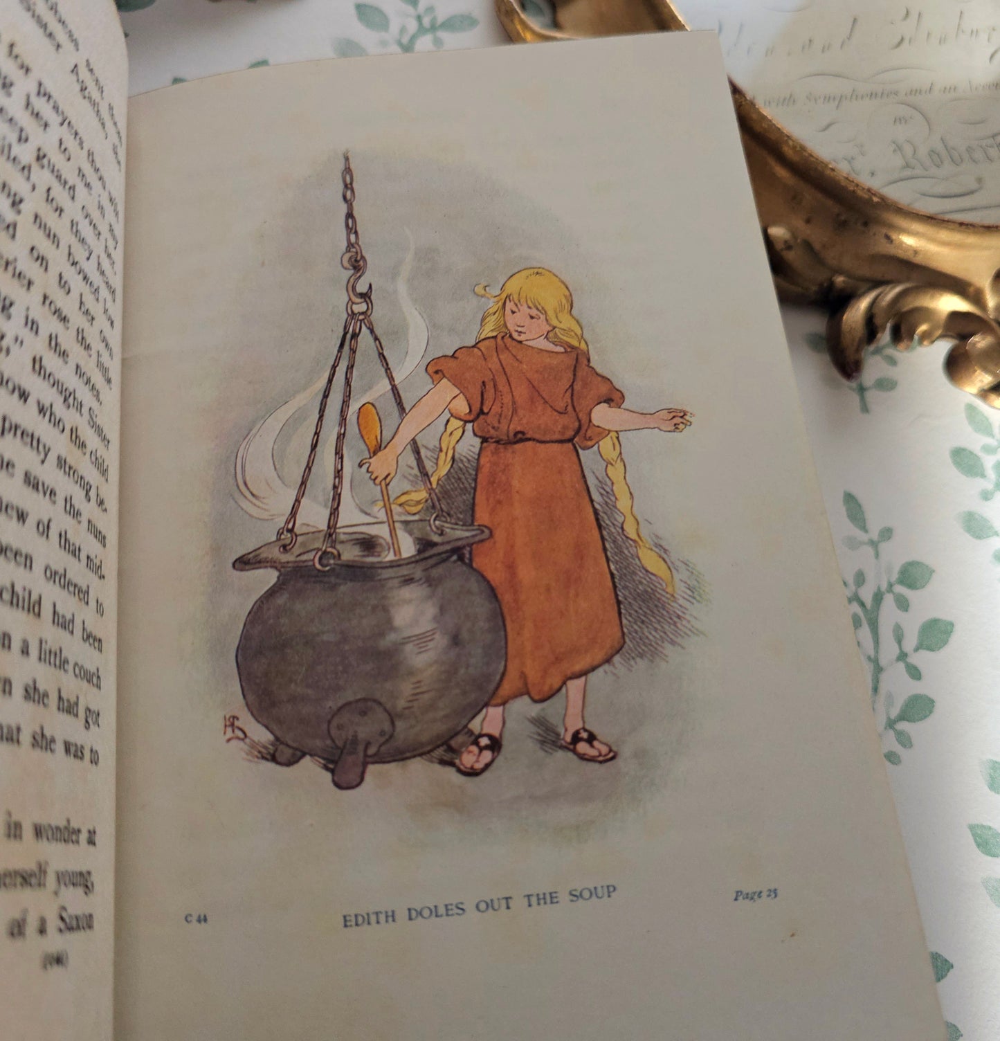 1910s Antique Book Set - Fairy Tales and Stories - Colour Illustrations - Six Books
