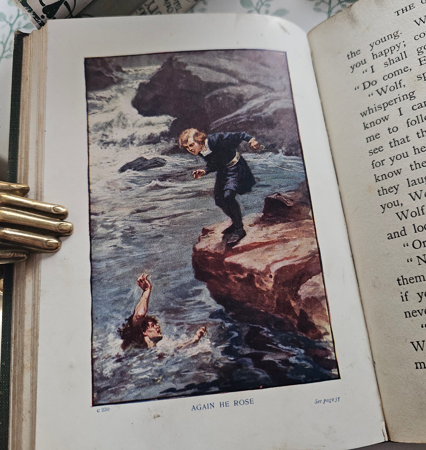 1910s Antique Book Set - Fairy Tales and Stories - Colour Illustrations - Six Books