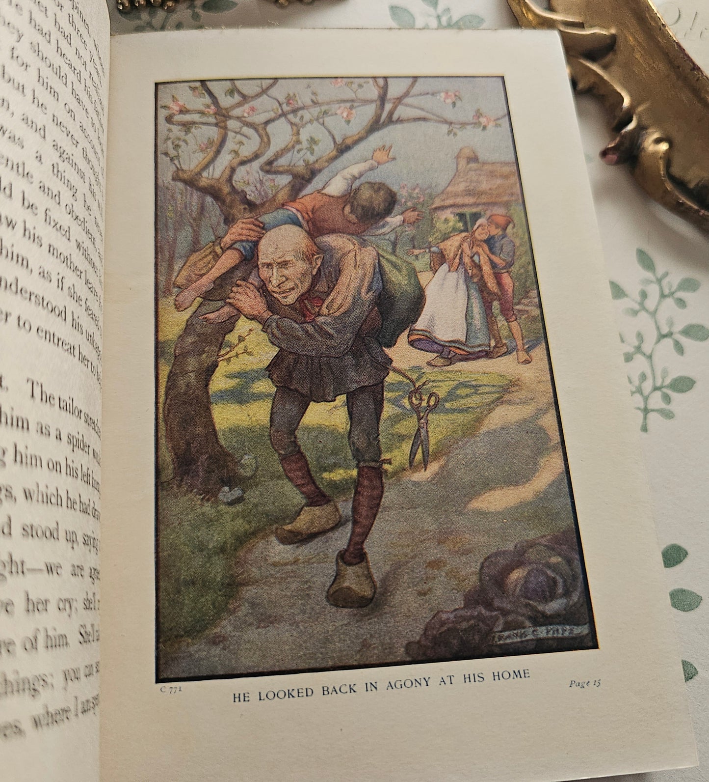 1910s Antique Book Set - Fairy Tales and Stories - Colour Illustrations - Six Books