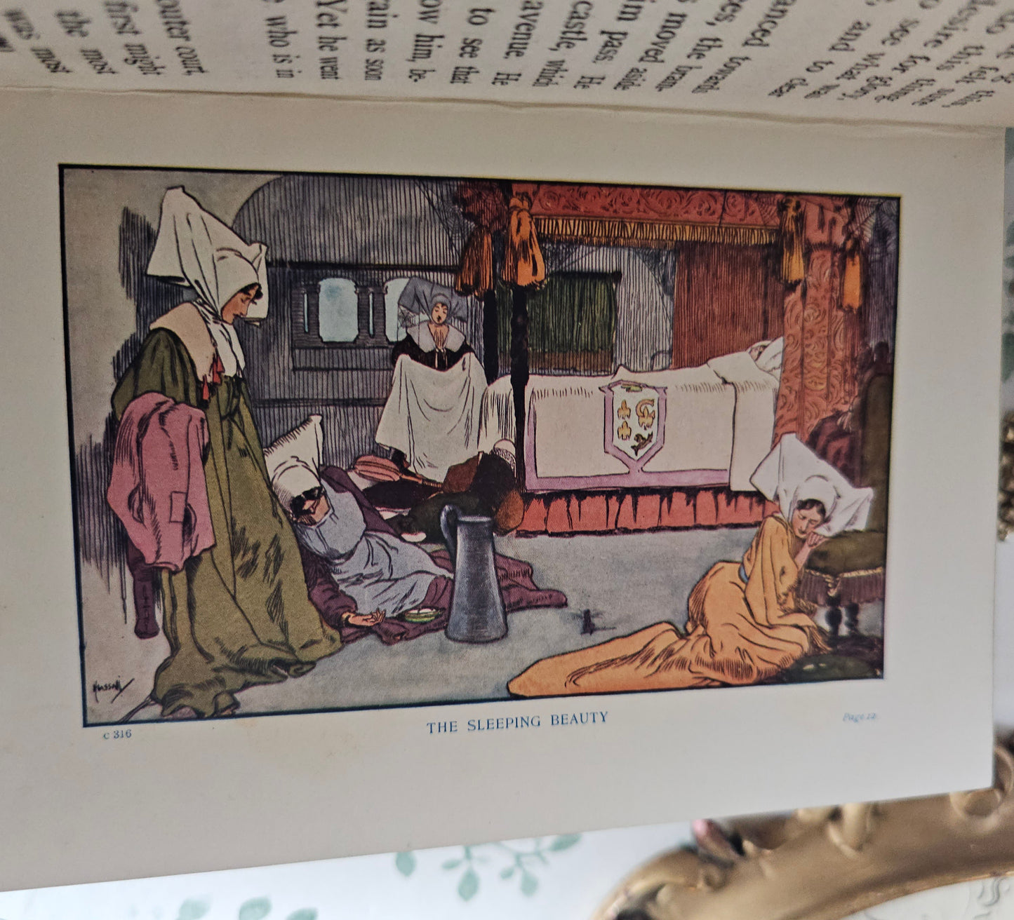 1910s Antique Book Set - Fairy Tales and Stories - Colour Illustrations - Six Books