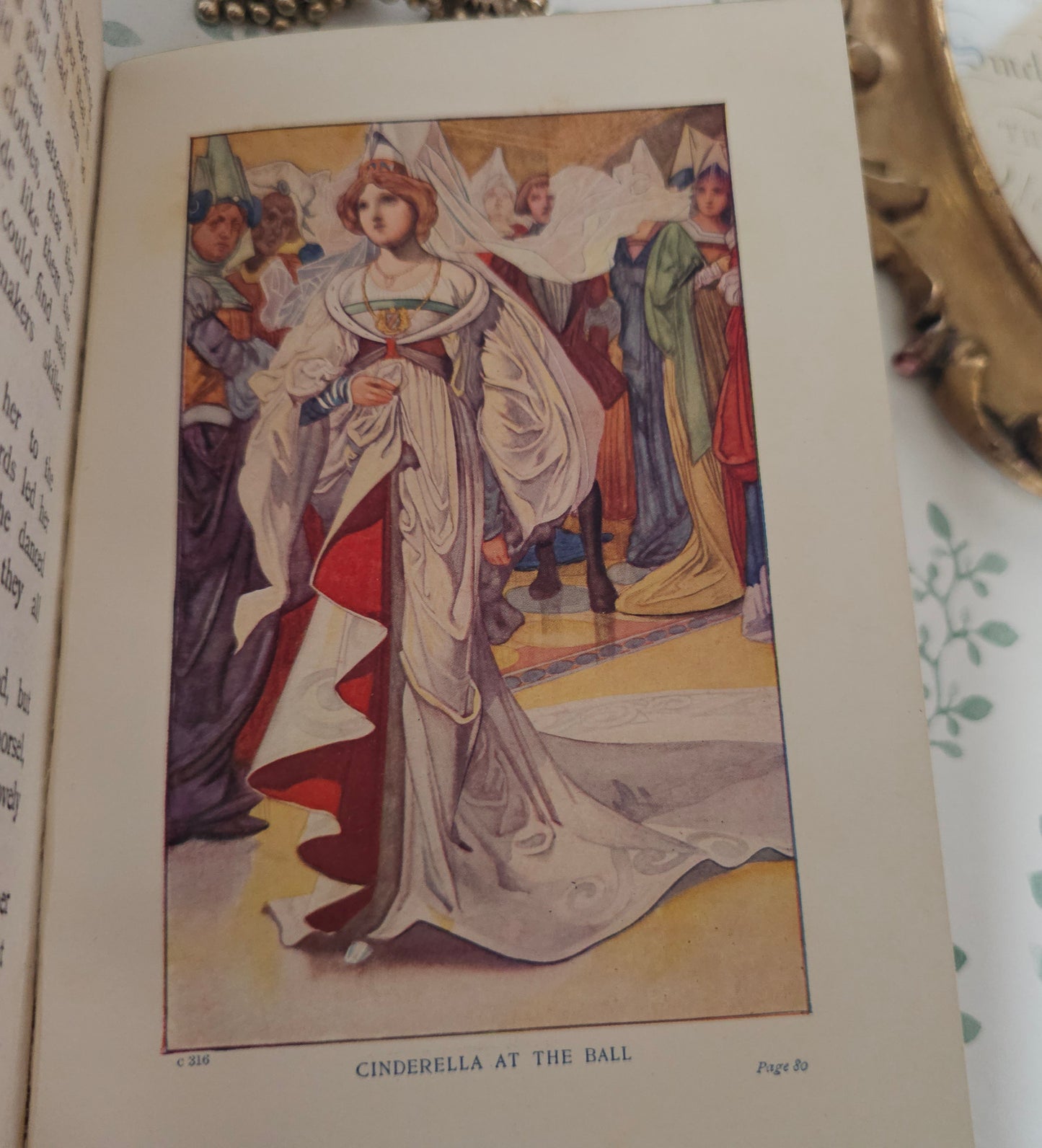 1910s Antique Book Set - Fairy Tales and Stories - Colour Illustrations - Six Books