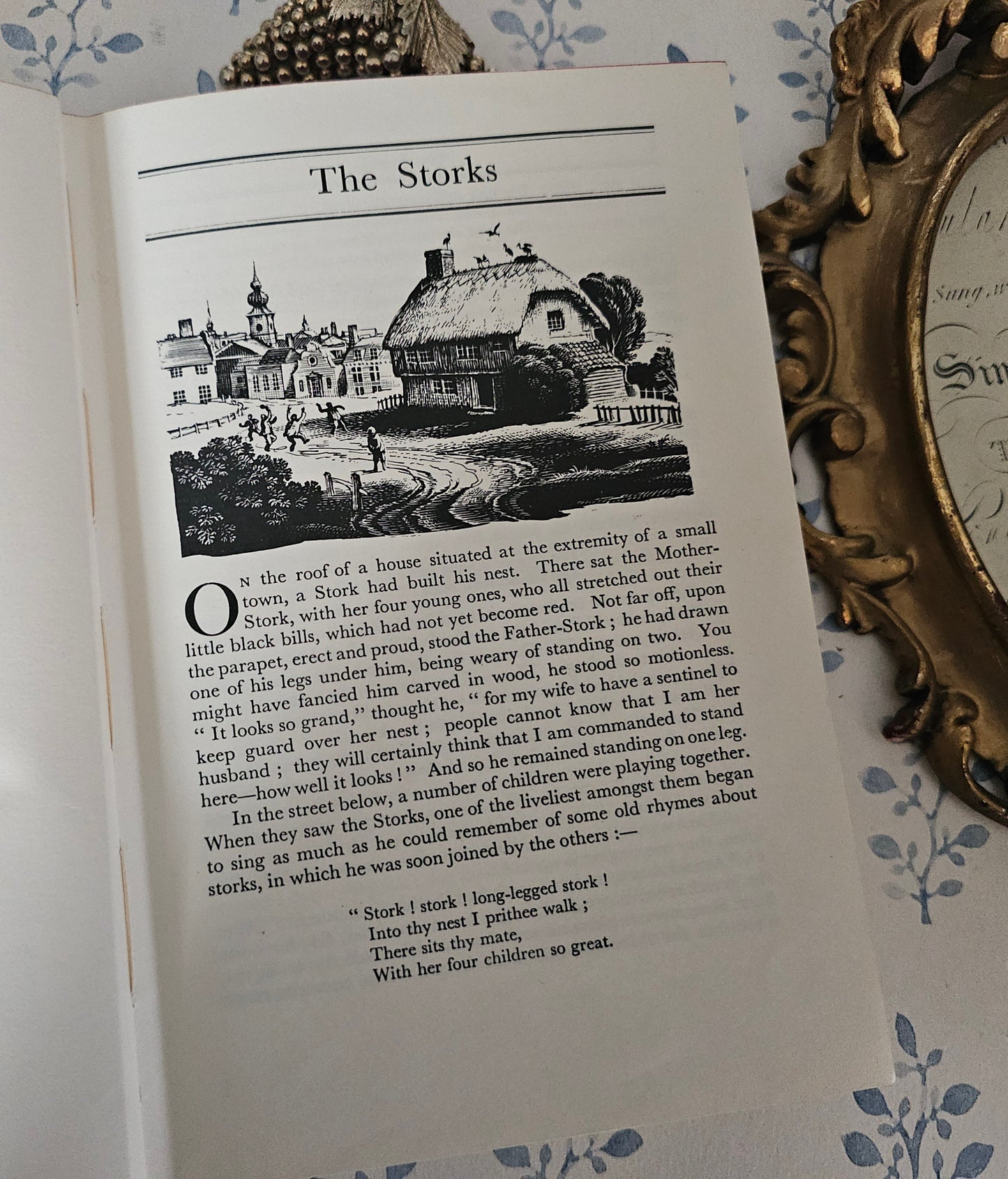 1959 Fairy Tales & Legends by Hans Andersen / Rex Whistler Illustrations / Beautiful Decorative Boards