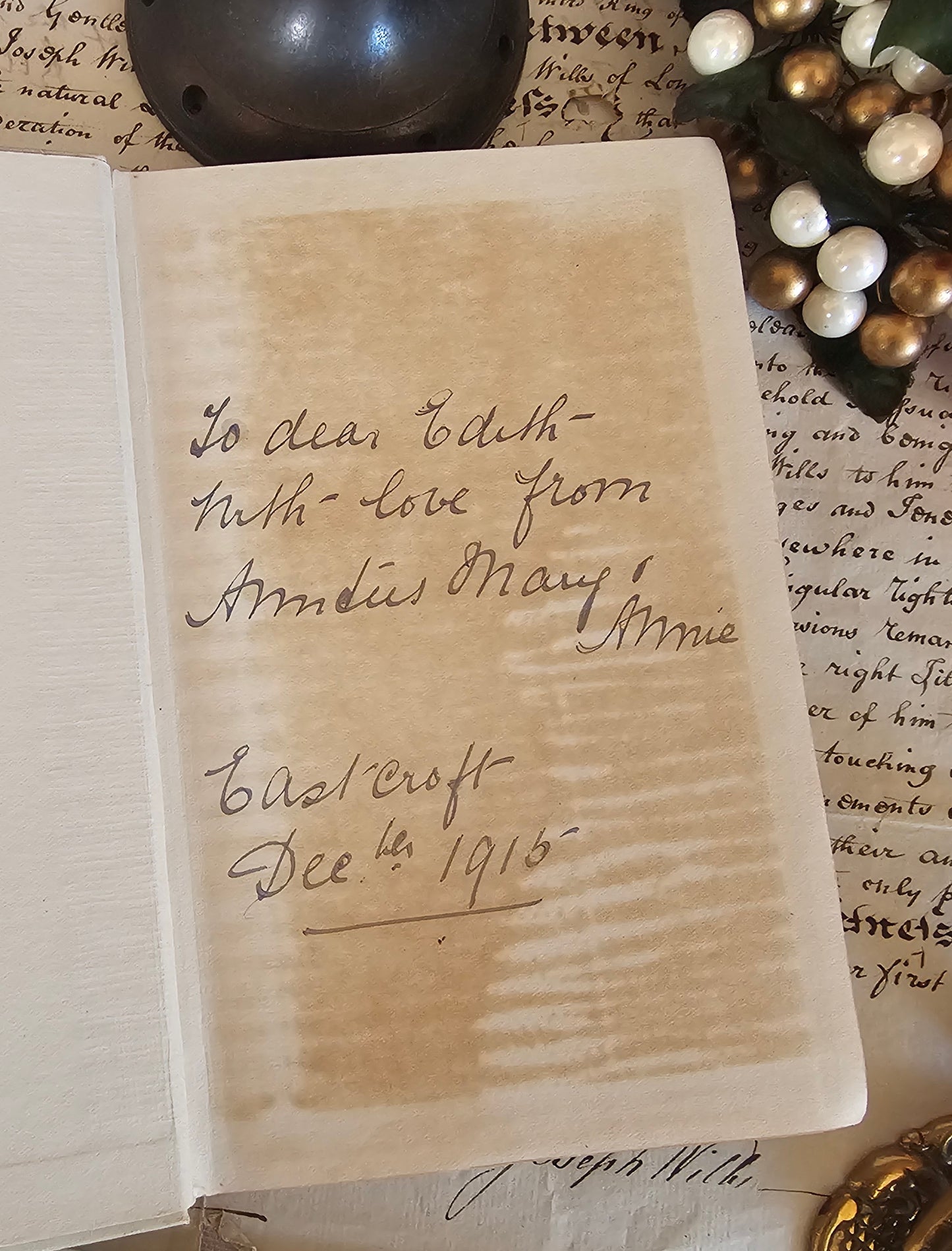 1913 A Christmas Carol - CE Brock Illustrations, JM Dent London - Antique Christmas Book