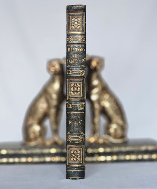 1808 History of James the Second by Charles James Fox - Antique History Book
