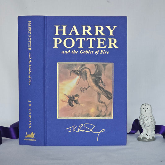 2000, 1st Edition, 1st Impression Deluxe Edition / Harry Potter and the Goblet of Fire by JK Rowling