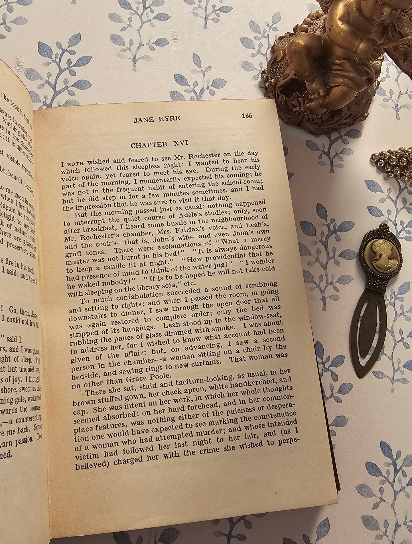 1930s Jane Eyre by Charlotte Bronte : Vintage Book in Excellent Condition