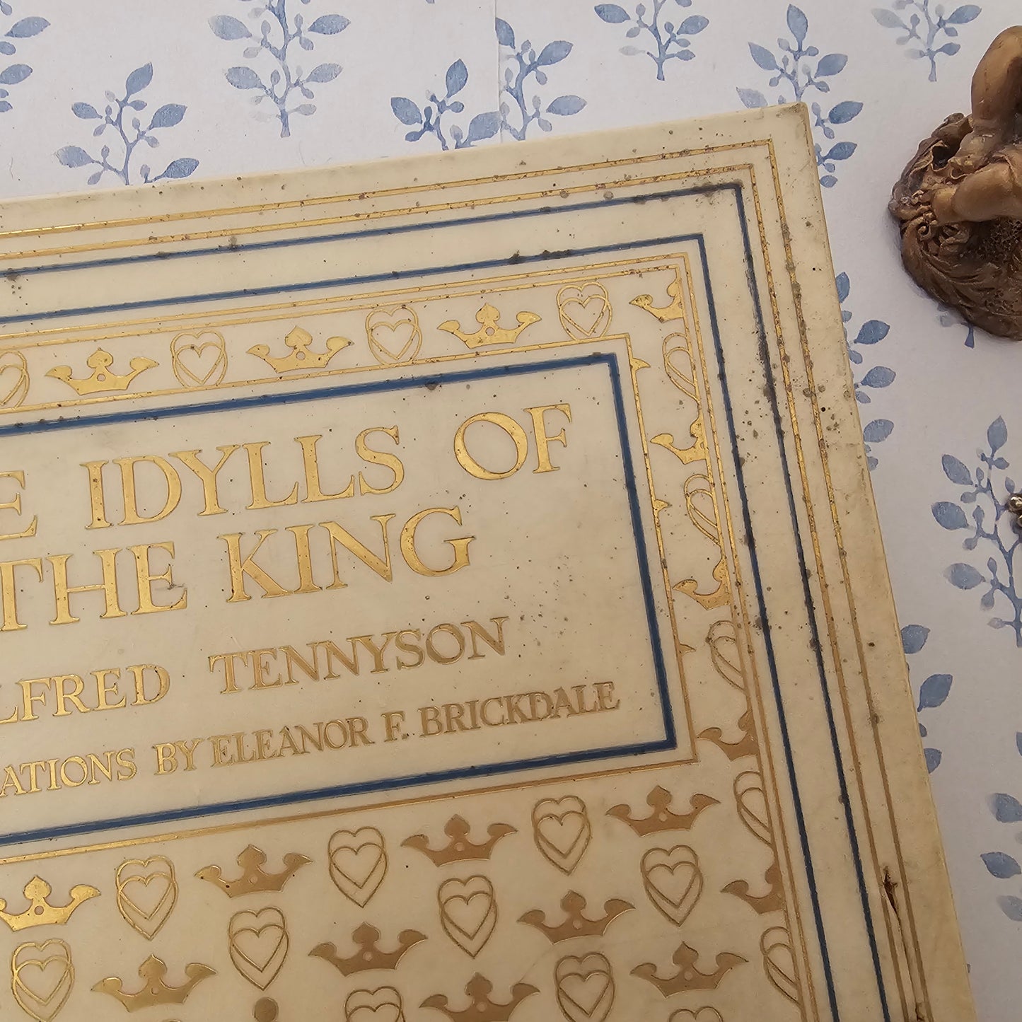 1911 Idylls of the King, Vellum Edition de Luxe, Eleanor Fortescue Brickdale Illustrations