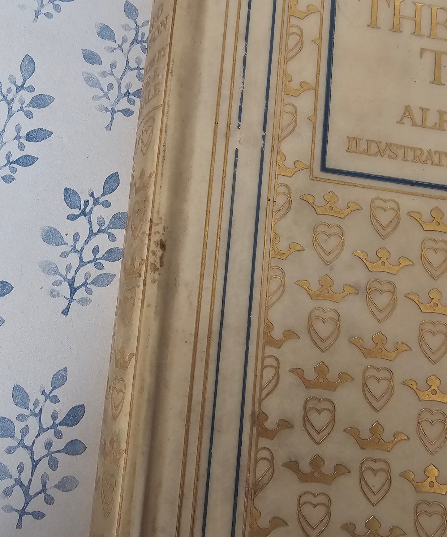 1911 Idylls of the King, Vellum Edition de Luxe, Eleanor Fortescue Brickdale Illustrations