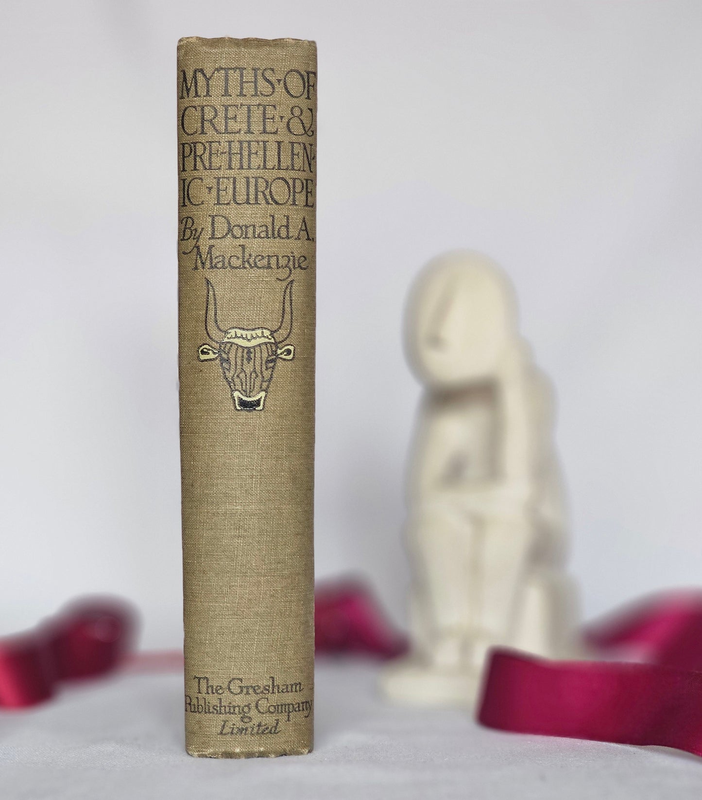 1920 Myths of Crete & Pre-Hellenic Europe by Donald Mackenzie - Illustrated Antique Book