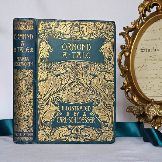 1897 "Ormond - A Tale" by Maria Edgeworth: Antique Turbayne Covers, Illustrated