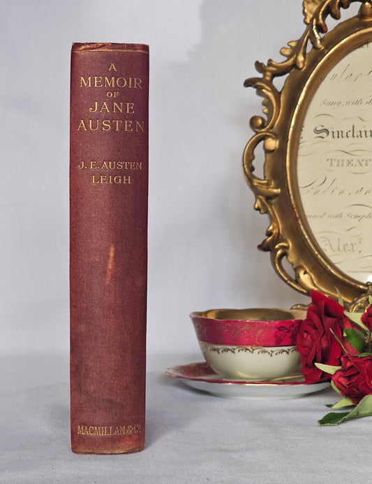 1906 A Memoir of Jane Austen by Her Nephew JE Austen Leigh / Biography - Also Includes Lady Susan & The Watsons