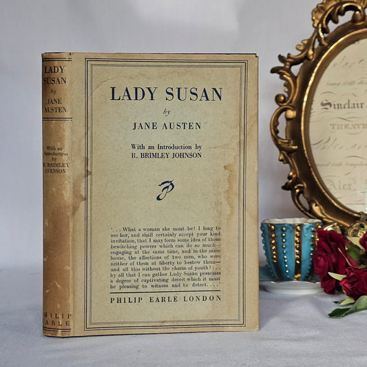 1931 Lady Susan by Jane Austen / Uncommon Early Standalone Edition