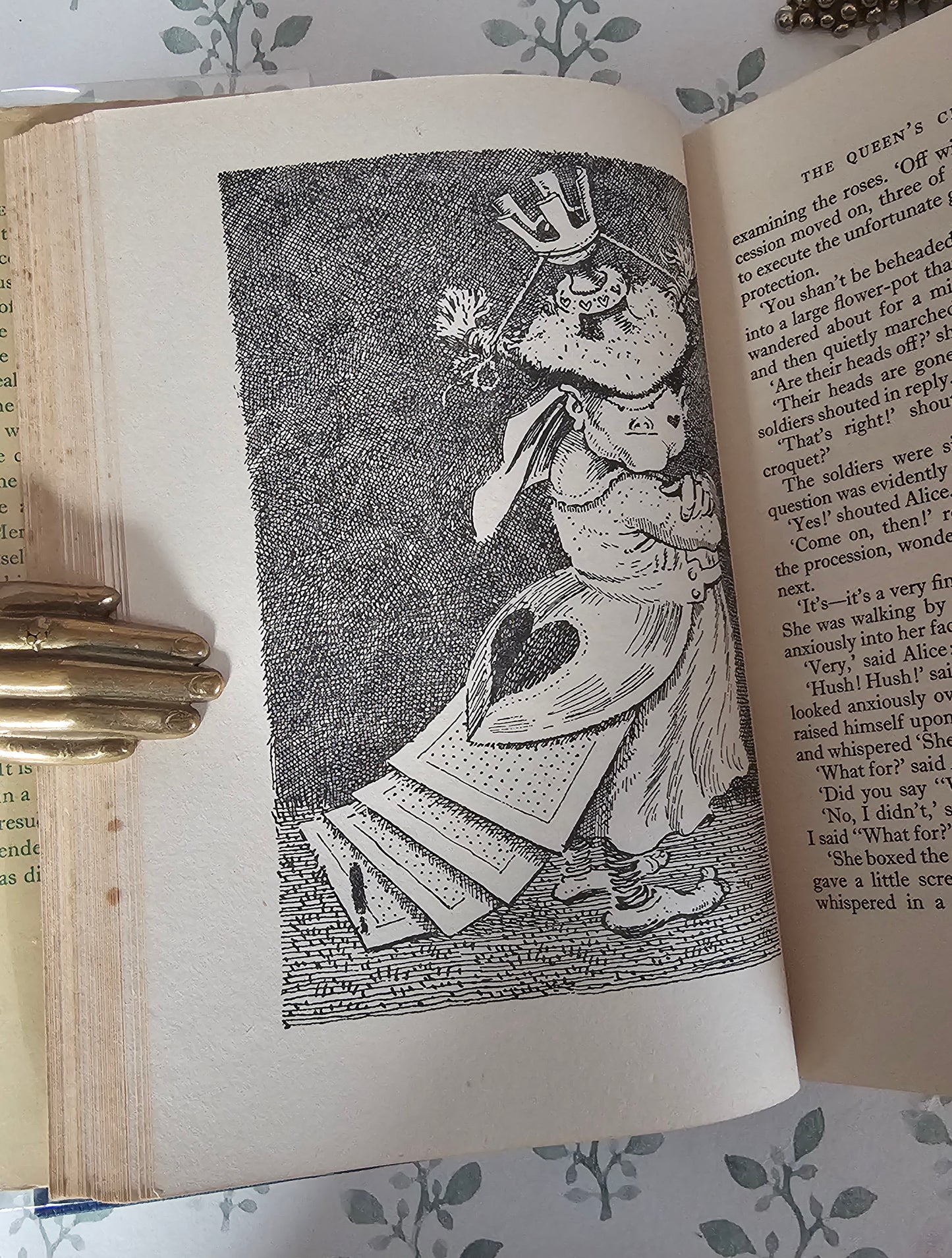1954 FIRST EDITION Alice's Adventures in Wonderland plus Through the Looking-Glass by Lewis Carroll - Illustrated by Mervyn Peake