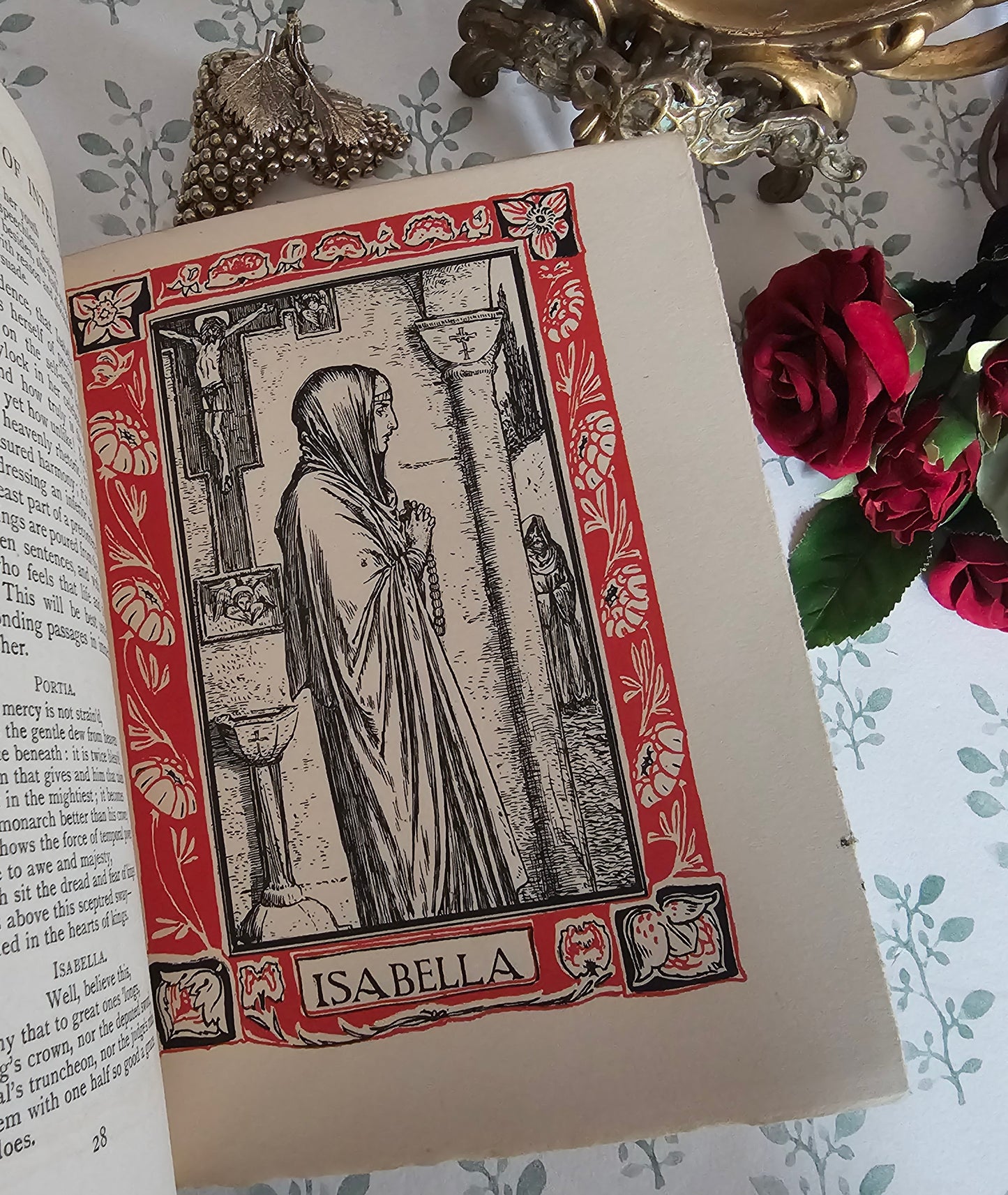 1901 Shakespeare's Heroines by Mrs Jameson / Illustrated by Anning Bell