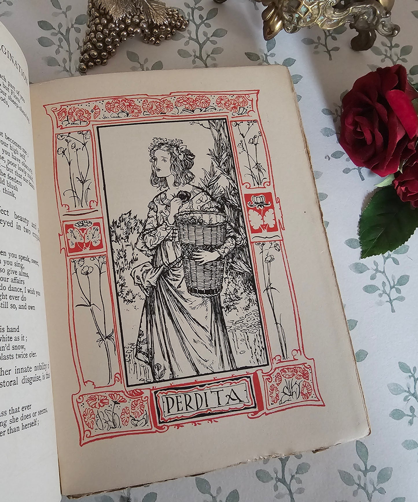 1901 Shakespeare's Heroines by Mrs Jameson / Illustrated by Anning Bell