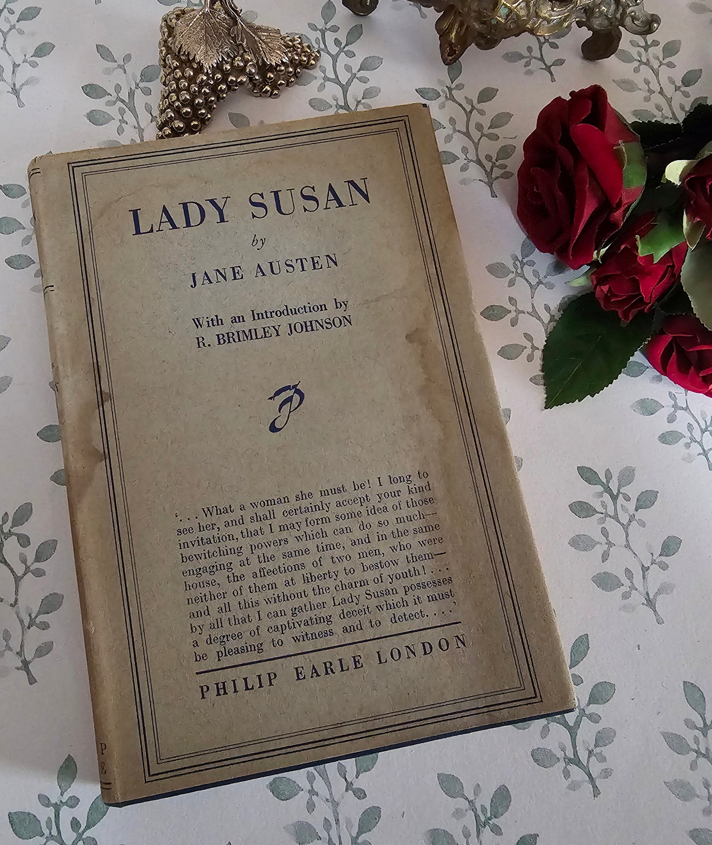1931 Lady Susan by Jane Austen / Uncommon Early Standalone Edition