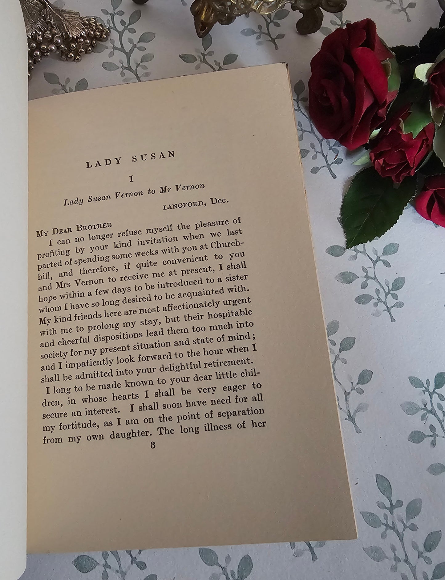 1931 Lady Susan by Jane Austen / Uncommon Early Standalone Edition