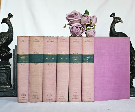 1949 Works of the Bronte Sisters / Complete in Five Volumes / The Heather Edition