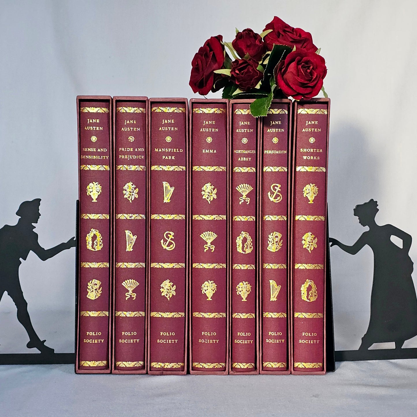 1997 Jane Austen Complete Seven Volume Vintage Set - All in Individual Slipcases