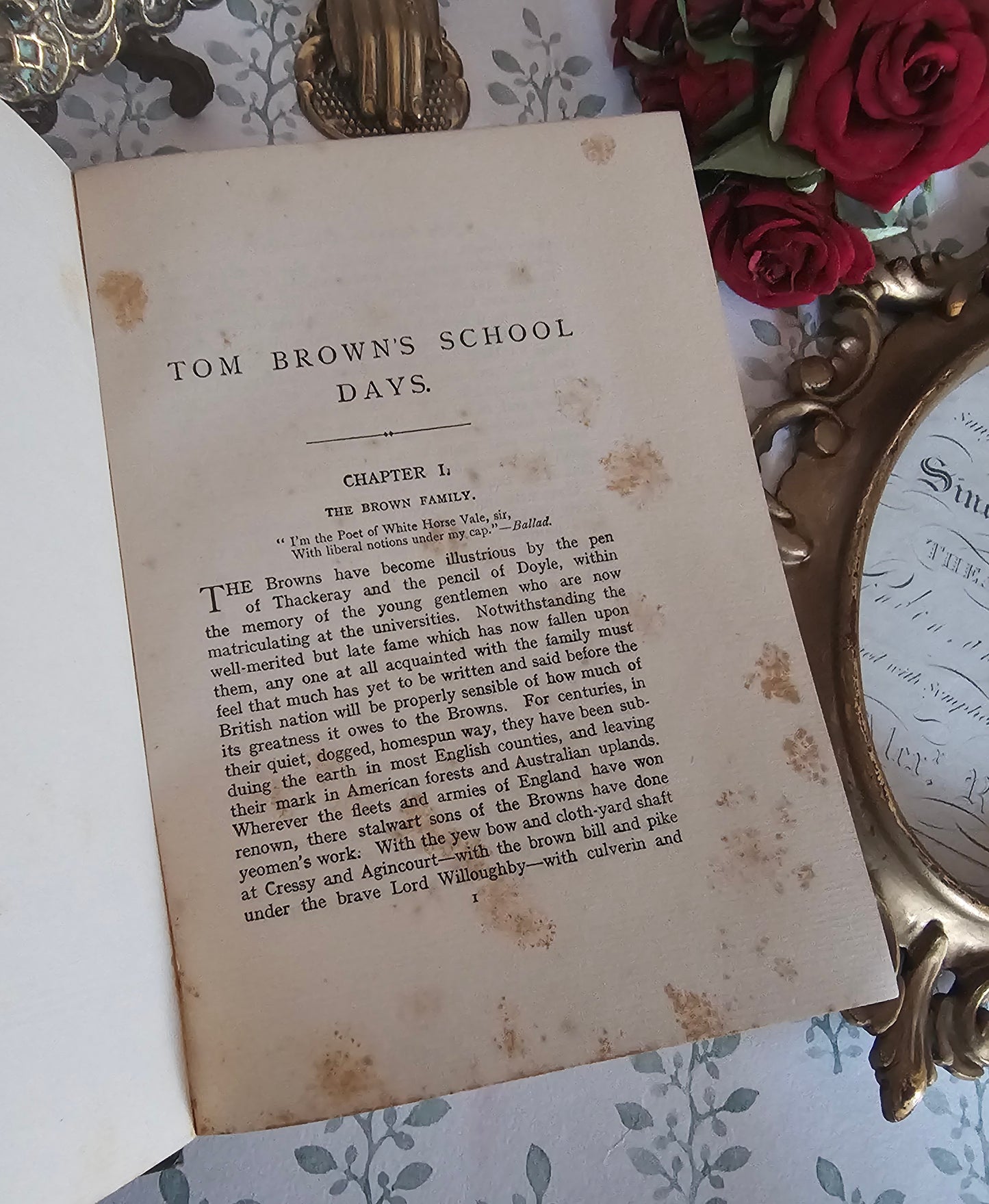 1913 Tom Brown's Schooldays - Illustrated Antique Book
