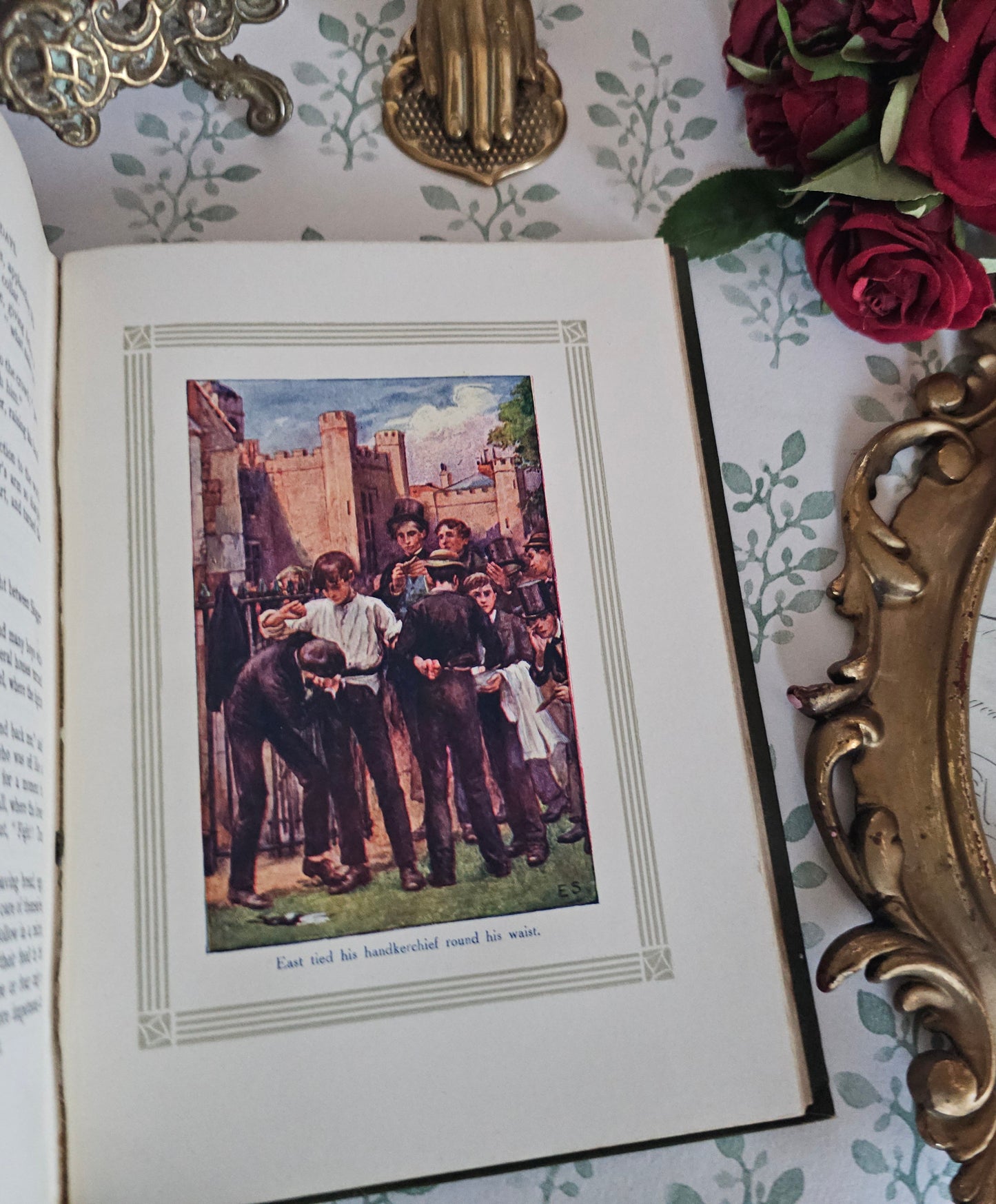 1913 Tom Brown's Schooldays - Illustrated Antique Book