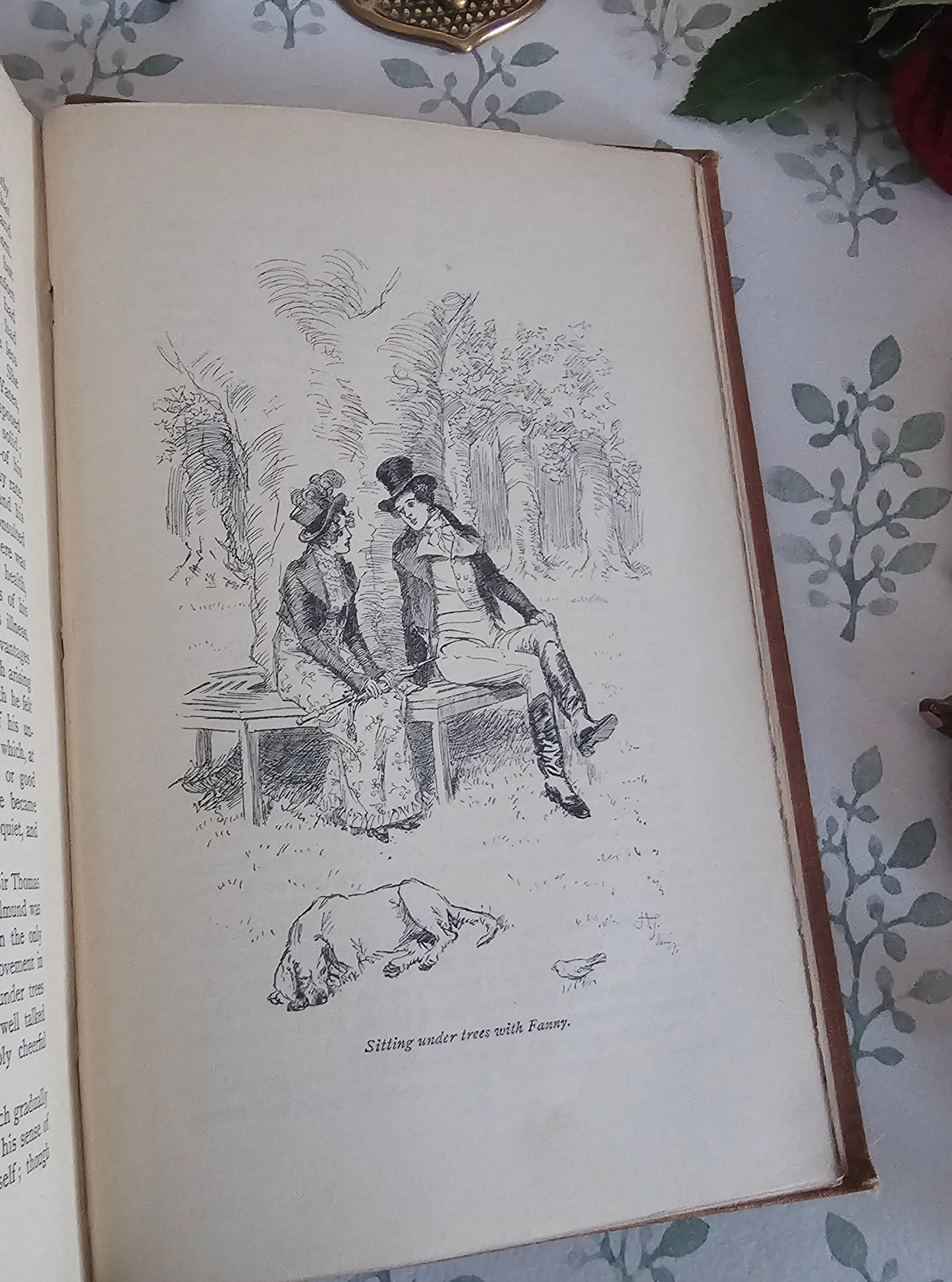 1898 Mansfield Park by Jane Austen: Scarce, Antique Illustrated Book