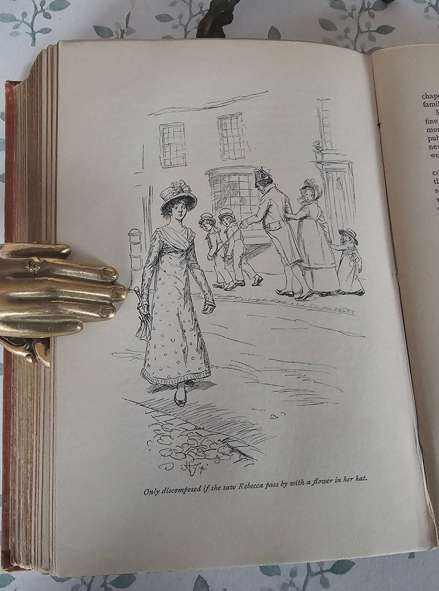 1898 Mansfield Park by Jane Austen: Scarce, Antique Illustrated Book