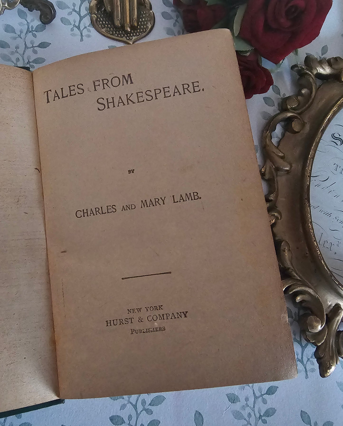 c1910s Tales From Shakespeare by Charles and Mary Lamb : Antique Book