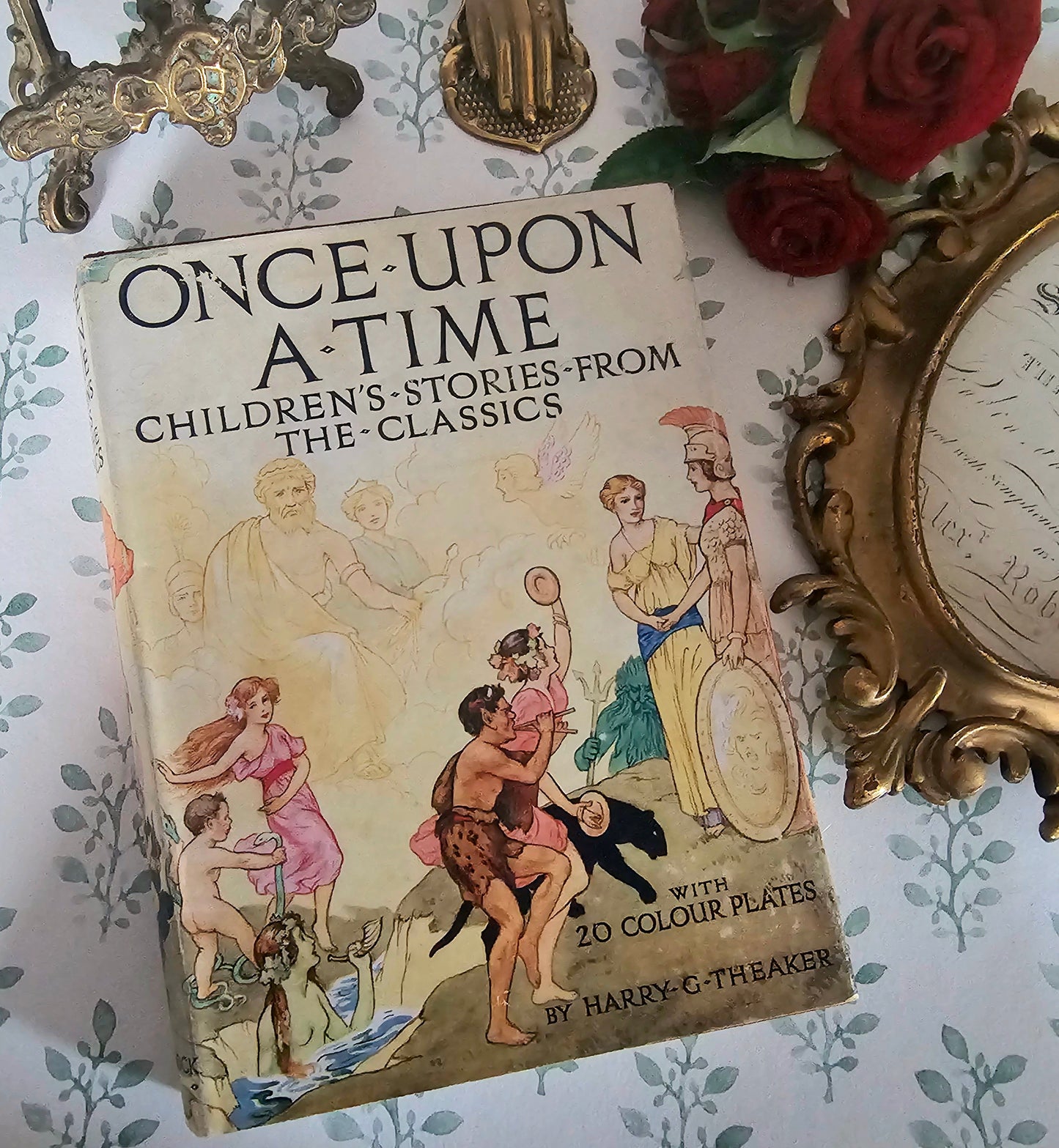 1950s Once Upon a Time - Stories From the Classics - Illustrated Vintage Book