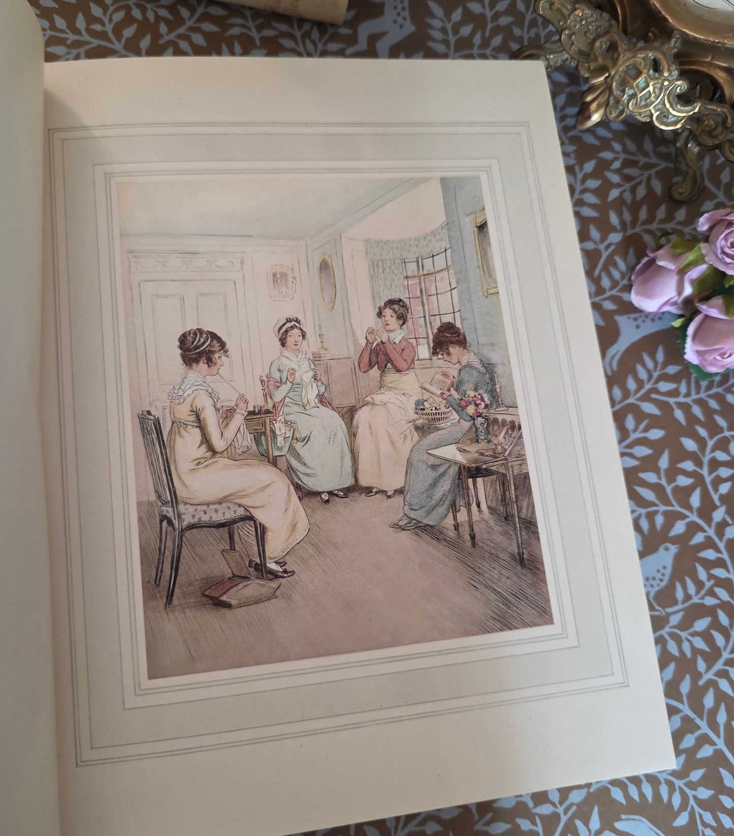 1913 Quality Street Book, JM Barrie, Hugh Thomson Illustrations, Original Box