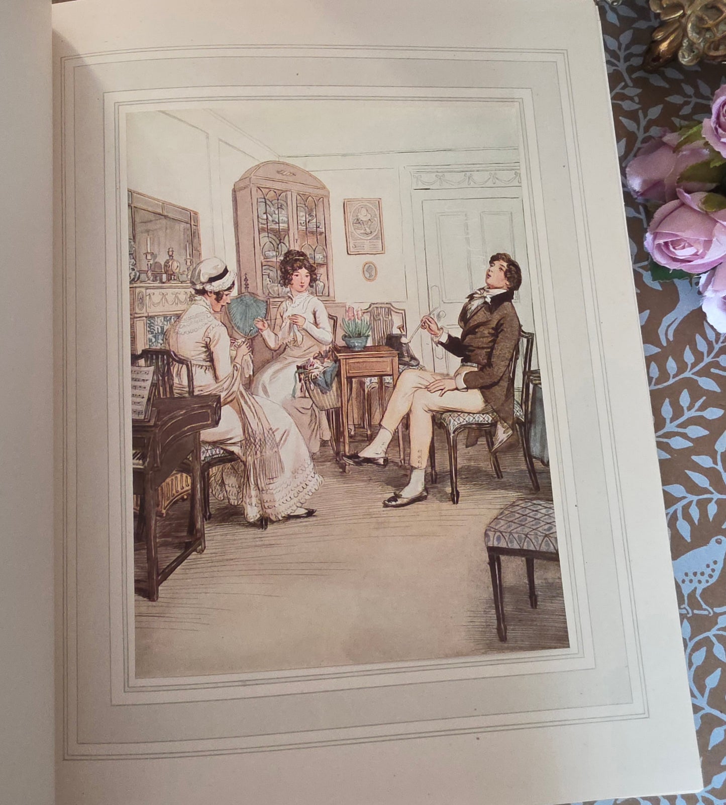 1913 Quality Street Book, JM Barrie, Hugh Thomson Illustrations, Original Box